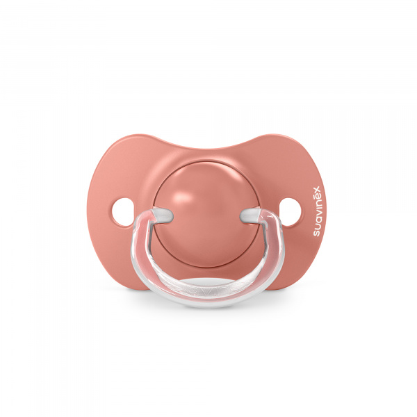 Lot de 2 sucettes symétriques sx pro birdies 18 mois et + beige Suavinex