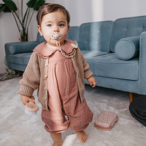 Lot de 2 sucettes symétriques sx pro birdies 18 mois et + beige Suavinex