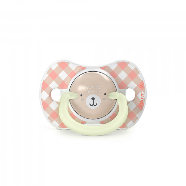 Lot de 2 sucettes symétriques sx pro wild&ampfree 0-6 mois rose Suavinex