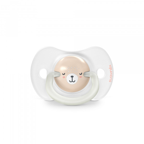 Lot de 2 sucettes symétriques sx pro wild&ampfree 6-18 mois rose Suavinex