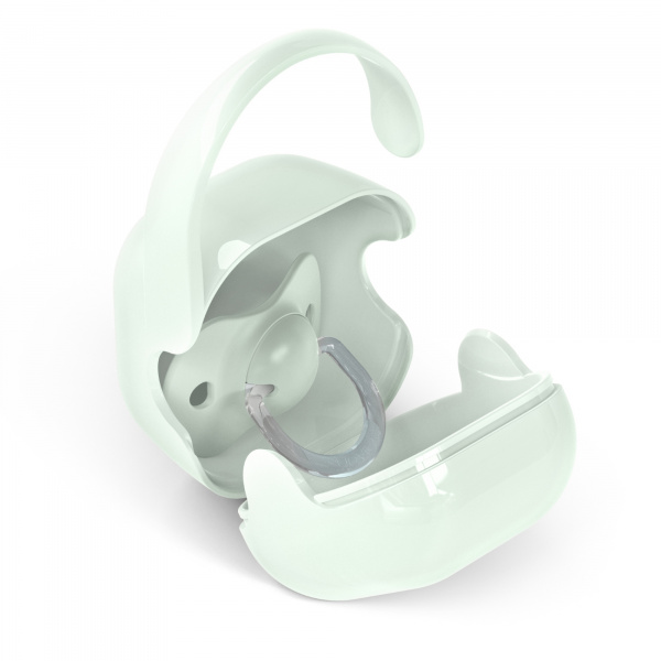 Porte sucette bébé birdies vert Suavinex