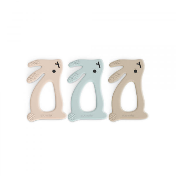 Anneau de dentition silicone lapin Suavinex