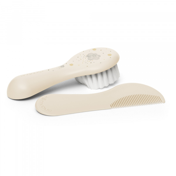 Brosse et peigne bébé dreams beige Suavinex
