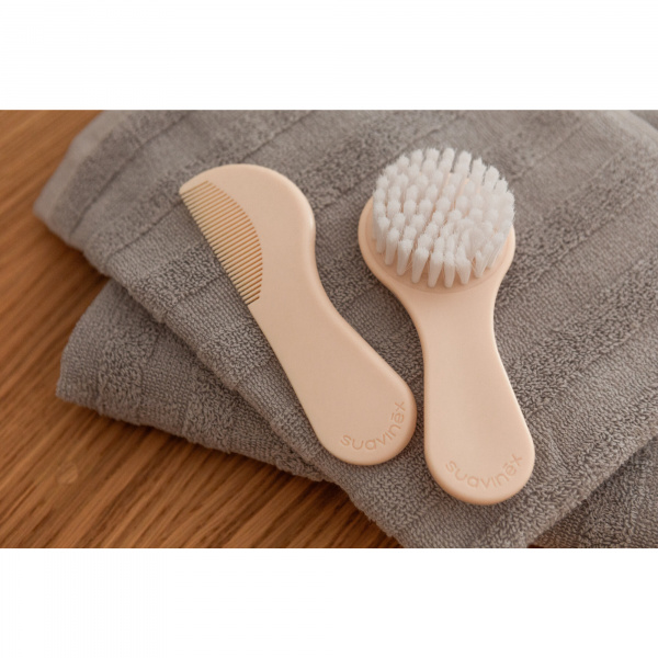 Brosse et peigne bébé dreams beige Suavinex