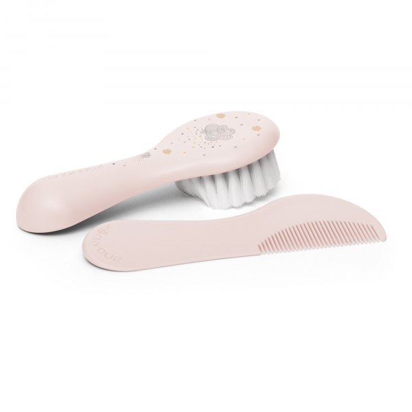Brosse et peigne bébé dreams beige Suavinex