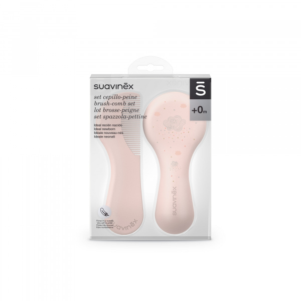 Brosse et peigne bébé dreams beige Suavinex
