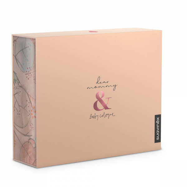 Coffret eau de cologne dear mommy et baby cologne rose Suavinex