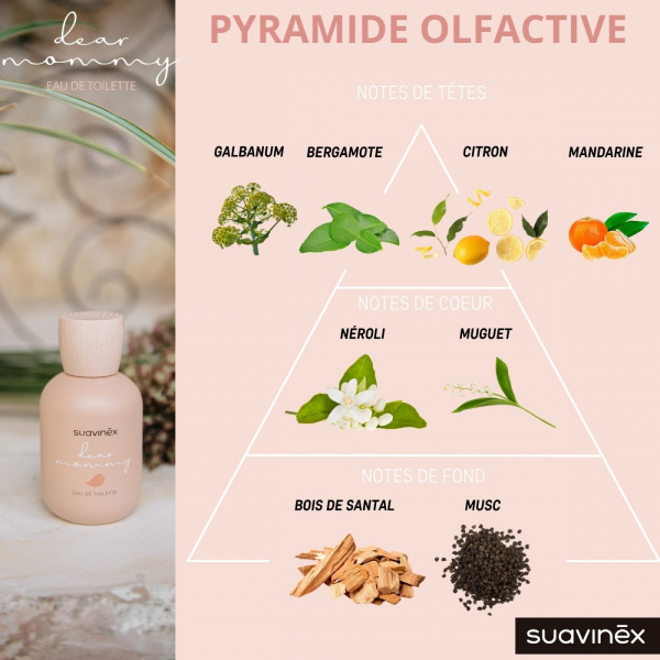 Coffret eau de cologne dear mommy et baby cologne rose Suavinex