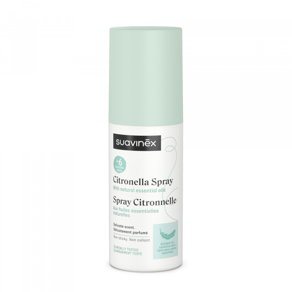 Spray anti-moustique à la citronnelle 100 ml Suavinex