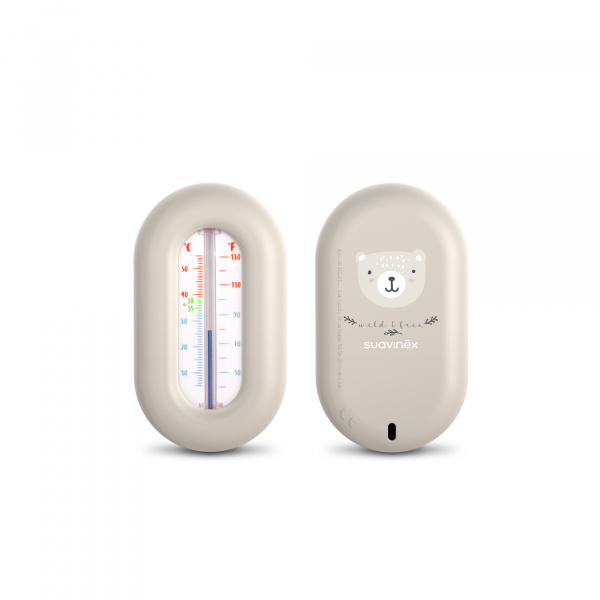 Thermomètre de bain bébé birdies beige Suavinex