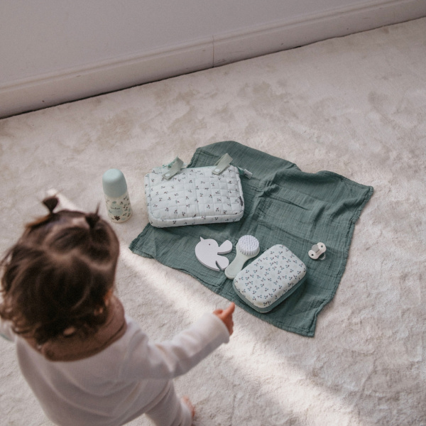 Trousse de toilette bébé birdies rose Suavinex