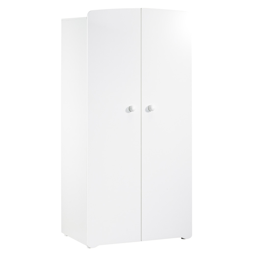 Meubles de rangement armoire CD DVD Roma avec portes en verre (hêtre)