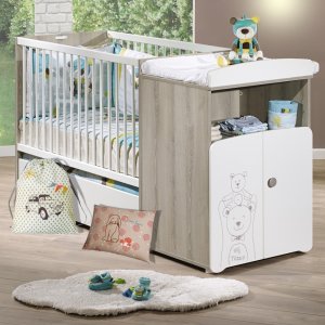 Pack lit combiné + tiroir teddy Baby price