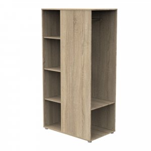 Armoire ouverte up chêne doré Baby price