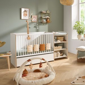 Tiroir pour lit chambre transformable avec roulettes first Baby price