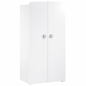 Chambre trio lit + commode + armoire basic étoile gris Baby price