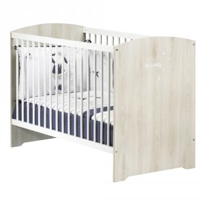 Lit bébé 60x120cm smile hêtre cendré Baby price