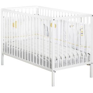 Lit à barreaux 60x120 blanc 1er prix Baby price