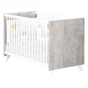 Lit bébé 60x120cm scandi gris Baby price