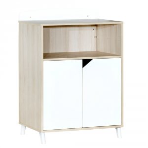 Lit combiné évolutif 60x120 en 90x190cm scandi naturel Baby price