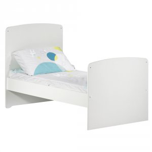 Lit bébé évolutif little big bed 70x140cm blanc Baby price
