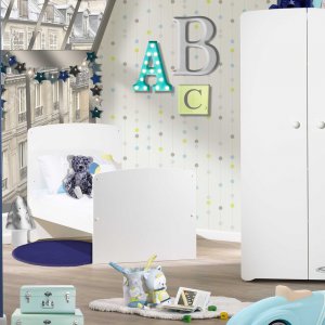 Lit bébé évolutif little big bed 70x140cm blanc Baby price