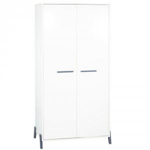 Armoire chambre bébé 2 portes joy gris