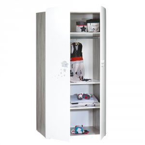 Armoire chambre bébé 2 portes nao Baby price