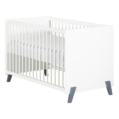 Lit Bebe 60x1cm Scandi Gris De Baby Price Sur Allobebe