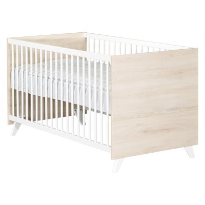 Lit bébé évolutif little big bed 70x140cm scandi naturel