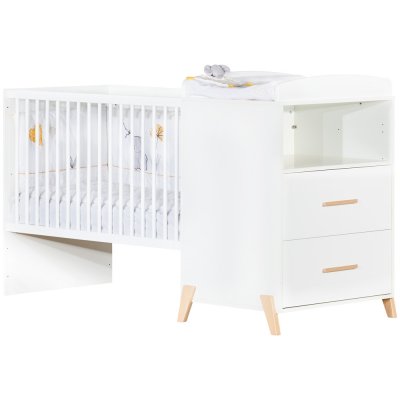 Lit Combine Evolutif 60x1 En 90x190cm Scandi Naturel De Baby Price Sur Allobebe