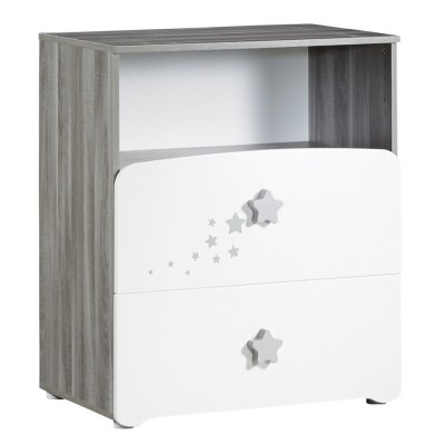 Commode bébé avec dispositif à langer nao