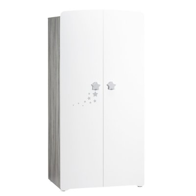Armoire chambre bébé 2 portes nao