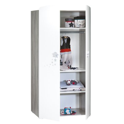 Armoire chambre bébé 2 portes nao