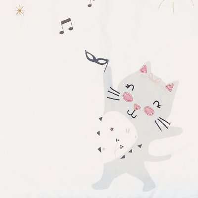 Tour de lit bébé chapaillettes