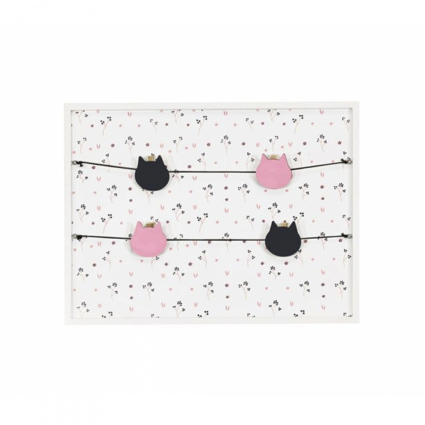 Pêle-mêle photo 4 pinces 33x22cm chapaillettes Baby price