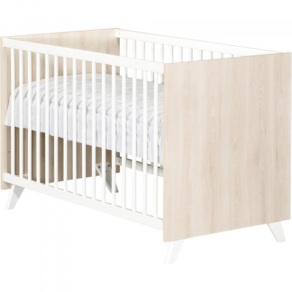 Chambre duo lit + commode scandi naturel Baby price