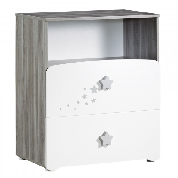 Chambre bébé trio lit little big bed + commode + armoire nao Baby price