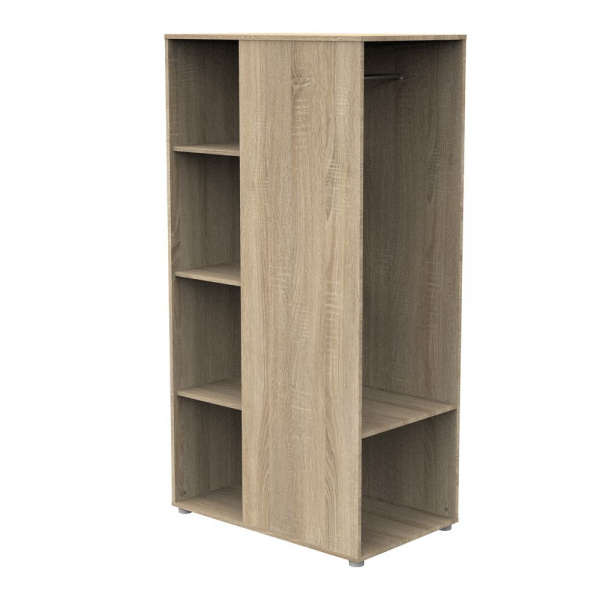 Chambre duo lit combiné évolutif et armoire chêne doré Baby price