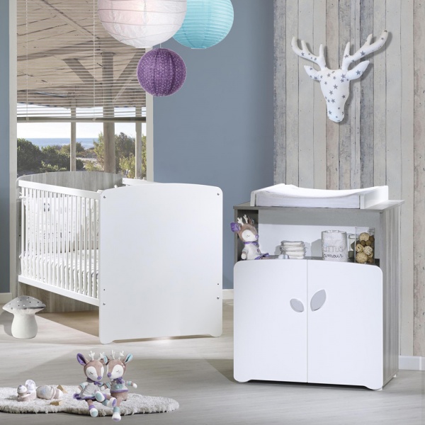 Lit bébé évolutif little big bed 70x140cm leaf Baby price