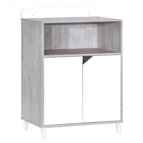 Lit combiné évolutif 60x120 en 90x190cm scandi gris Baby price