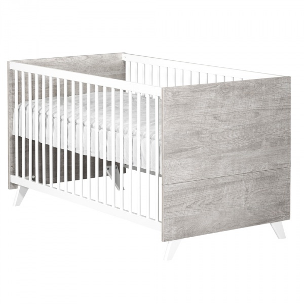 Lit bébé évolutif little big bed 70x140cm scandi gris Baby price