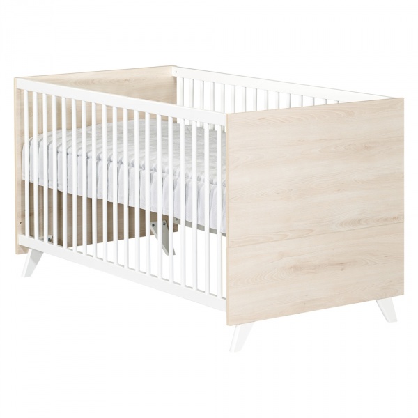 Lit bébé évolutif little big bed 70x140cm scandi naturel Baby price