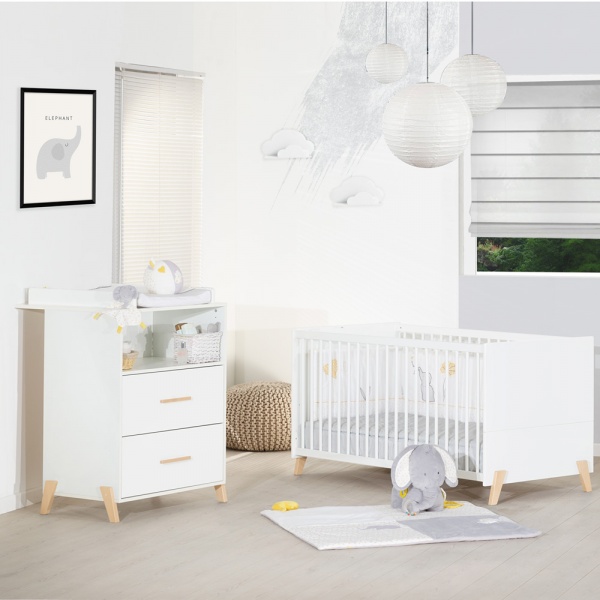 Lit bébé évolutif little big bed 70x140cm joy naturel Baby price