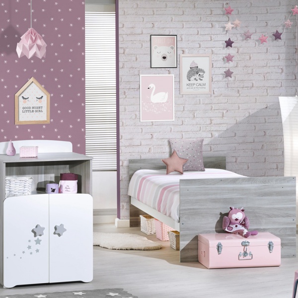 Lit bébé combiné évolutif 60x120cm en 90x190cm nao Baby price