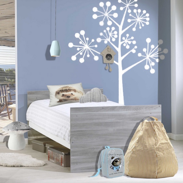 Lit bébé combiné évolutif 60x120cm en 90x190cm leaf Baby price