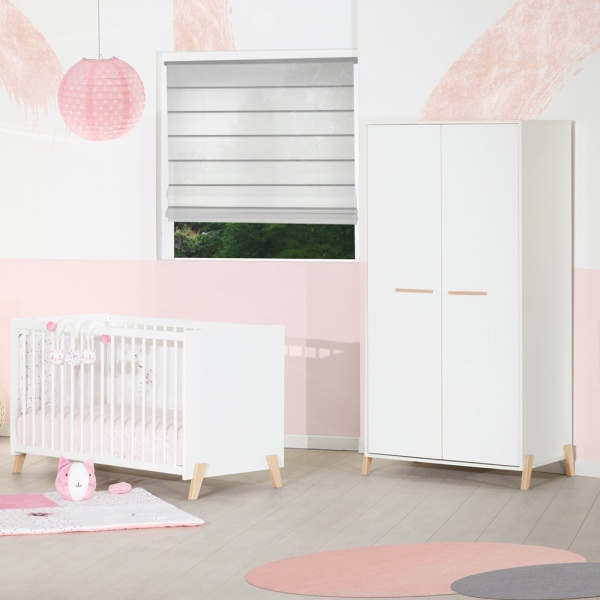 Armoire chambre bébé 2 portes joy naturel Baby price