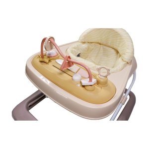 Trotteur zèbre rose/beige Tryco
