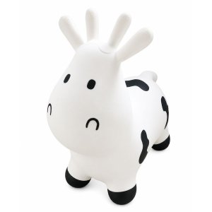 Ballon sauteur vache skippy blanc Tryco