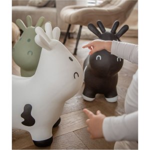 Ballon sauteur vache skippy blanc Tryco